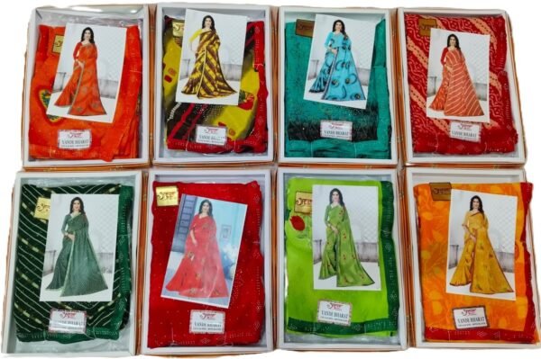 Synthetic Saree Anupam Vande Bharat