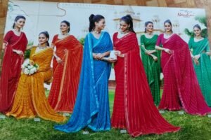 Synthetic Saree Nandini Mohabbatein