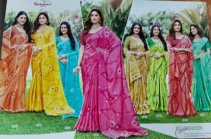 Synthetic Saree Nandini Coco Nut