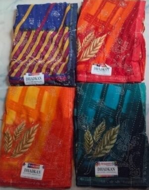 Synthetic Saree Anupam Dhadkan