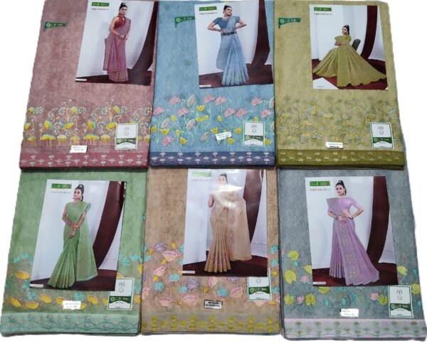 Cotton Saree Outlook Unique Raas Leela