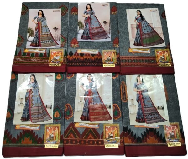 Cotton Saree Karishma Madhurai Kala