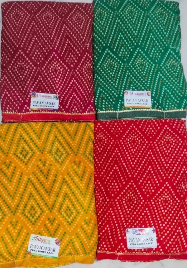 Synthetic Saree Anupam Pavan Avsar - Image 4
