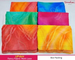 Synthetic Saree Nandini Upvan