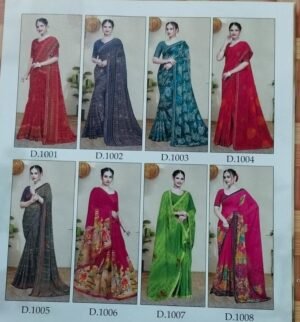 Synthetic Saree Vasundhara Rang Mahal