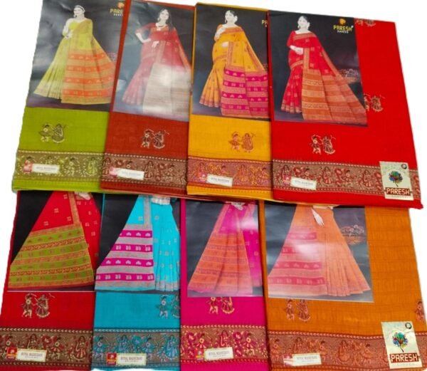 Cotton Saree Paresh Royal Madhubani