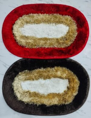 Door Mat Fur Round