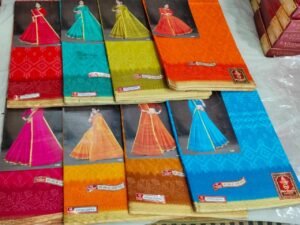 Cotton Saree Shiv Shakti Kangan Gadhwal