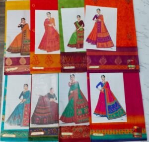 Cotton Saree Bhagwan Jai Ho