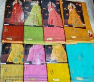 Cotton Saree Minu Odhani Beauty