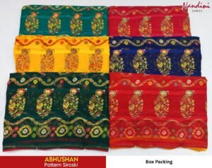 Synthetic Saree Nandini Abhushan