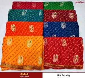 Synthetic Saree Nandini Amla