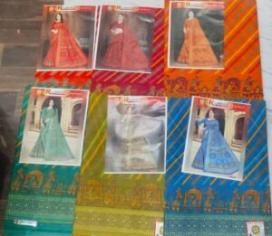 Cotton Saree Rajaram Tejas Express