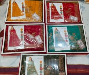 Synthetic Saree AnuShree Prem Sagar