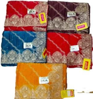 Synthetic Saree Laddu Gopal Ola