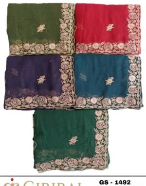 Synthetic Saree Giriraj 1492