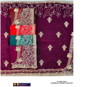 Synthetic Saree Hanumanta 449