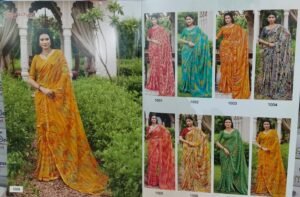 Synthetic Saree Satvachan Simmi