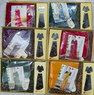 Synthetic Saree Jagdamba Pass Pass