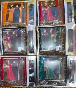 Synthetic Saree Laddu Gopal Baby Doll