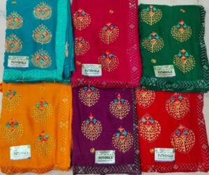 Synthetic Saree Laddu Gopal Pathshala
