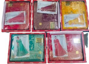 Synthetic Saree Kashvi Silk Barkha