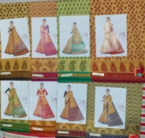 Cotton Saree Bhagwan Noor Cotton