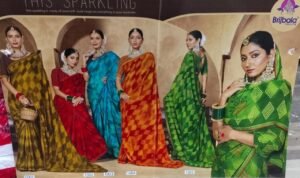 Synthetic Saree Laxmi Shri Khiladi