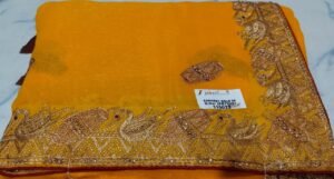 Synthetic Saree Jasleen Sangeet