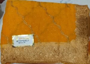 Synthetic Saree Hari Pari Borivali