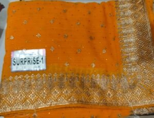 Synthetic Saree Siddhi Vinayak Surprise