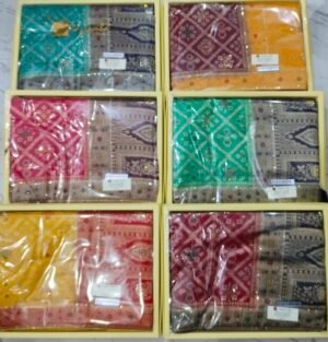 Synthetic Saree Jagdamba Jolly Silk