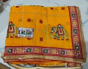 Synthetic Saree Siddhi Vinayak 6491