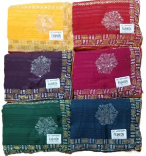 Synthetic Saree Shyam Bihari Fashion