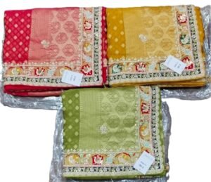 Synthetic Saree Karni 1789