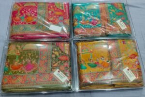 Synthetic Saree Jagdamba Finland (Vol)