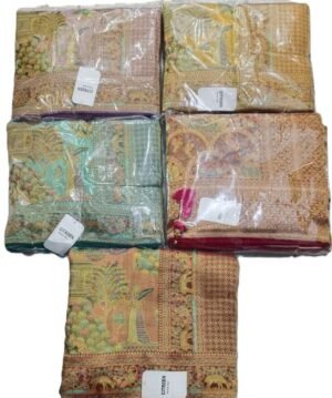 Synthetic Saree Aradhya Citron