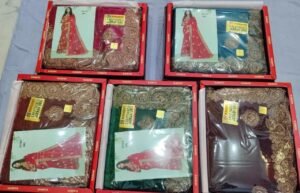 Synthetic Saree Kashvi Jarkan Urvi