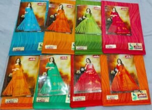 Cotton Saree Mala Charkha Beauty