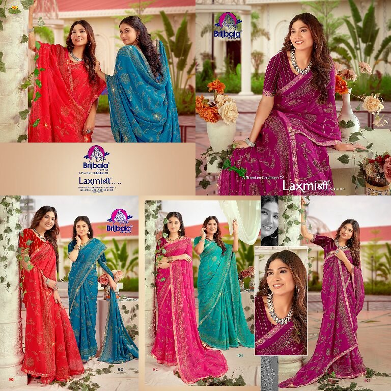 Synthetic Saree Laxmi Shri Chak De