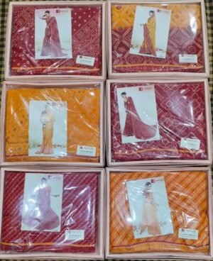 Synthetic Saree Jagdamba Jinni