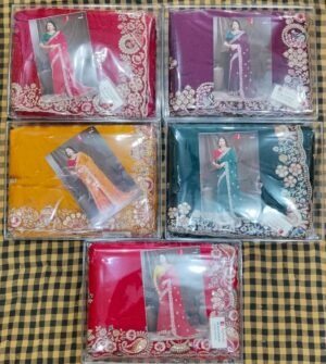 Synthetic Saree Jagdamba Raivika