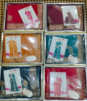 Synthetic Saree Jagdamba Hangover