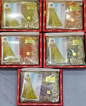 Synthetic Saree Kashvi Jarkan Rasiya