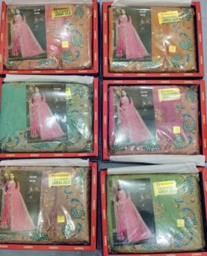 Synthetic Saree Kashvi Jarkan Julie