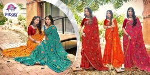 Synthetic Saree Laxmi Shri Nayan Tara