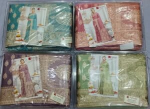 Synthetic Saree Jagdamba Lavina