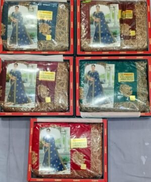 Synthetic Saree Kashvi Jarkan Kalyani