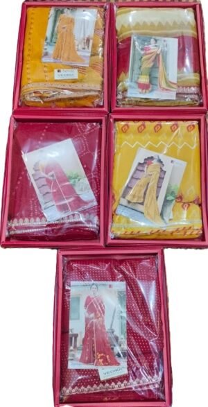 Synthetic Saree Jagdamba Vedika