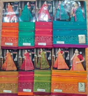 Cotton Saree Bansiwala Koyal Siroski